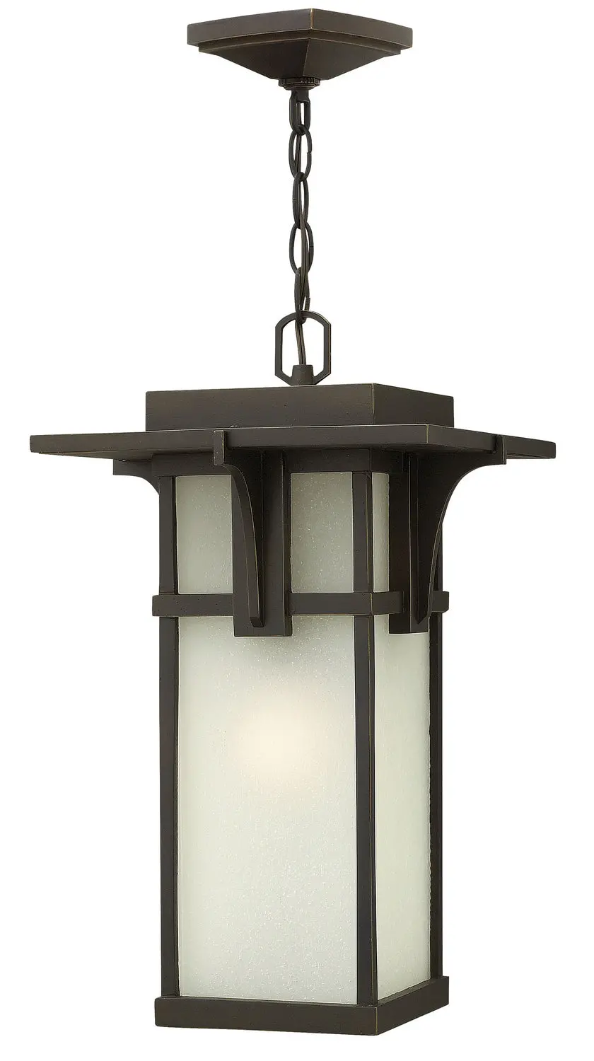 Manhattan Led Hanging Lantern In Oil Rubbed Bronze 1