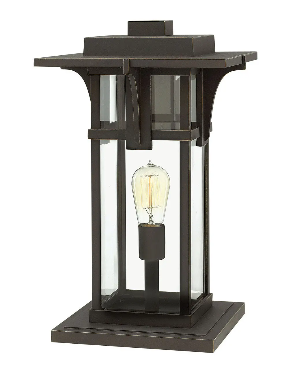 Manhattan Led Pier Mount In Oil Rubbed Bronze 1