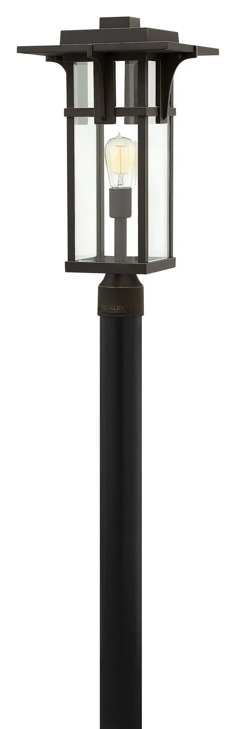Manhattan Led Post Top/ Pier Mount In Oil Rubbed Bronze 1