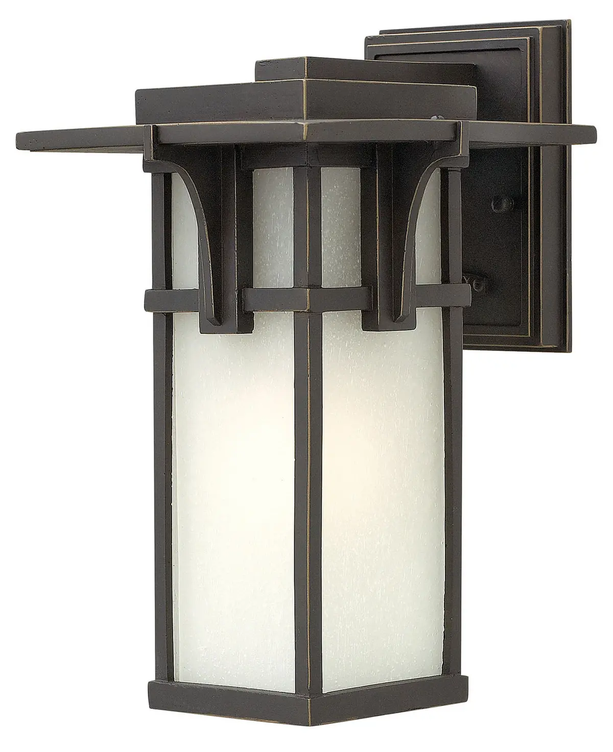 Manhattan Led Wall Mount In Oil Rubbed Bronze 1