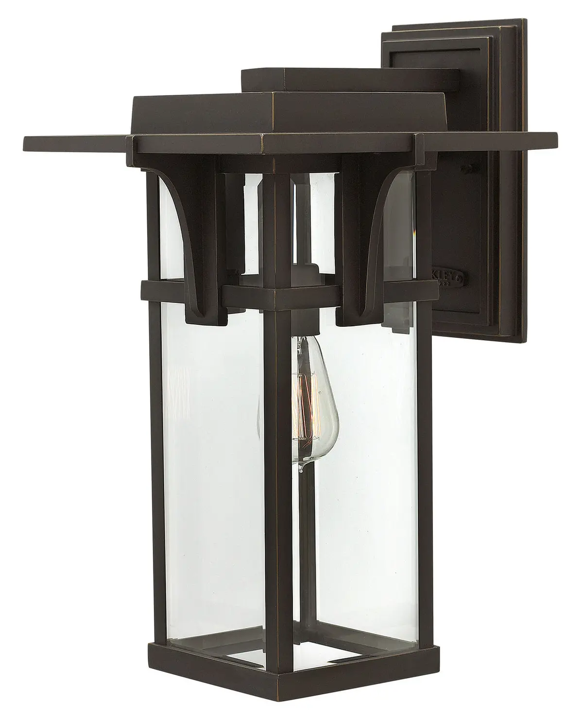 Manhattan Led Wall Mount In Oil Rubbed Bronze 1