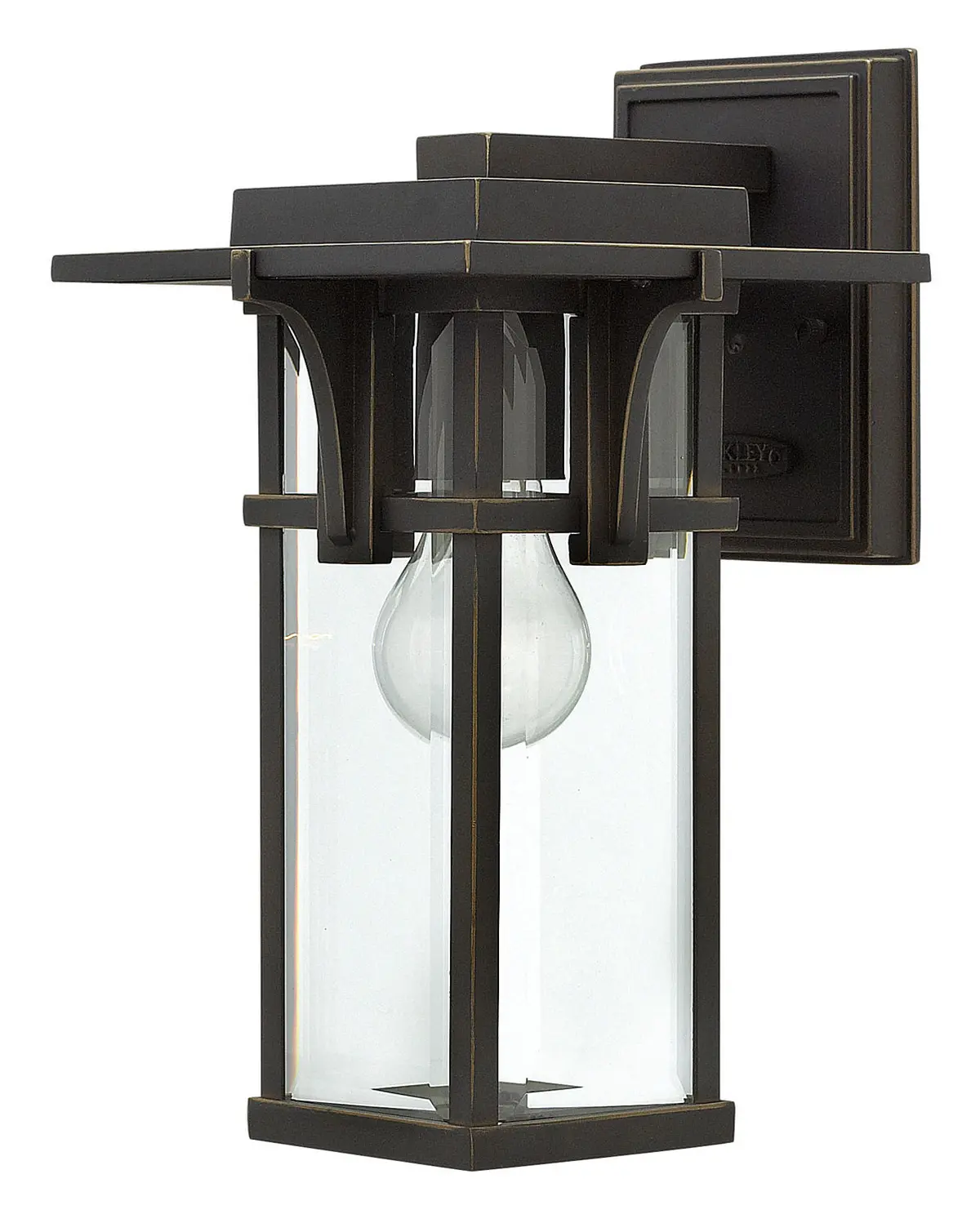 Manhattan Led Wall Mount In Oil Rubbed Bronze 1