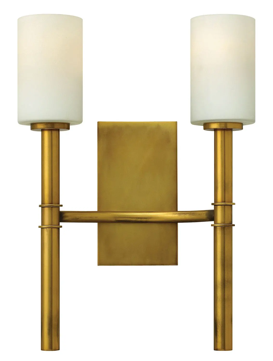 Margeaux Led Wall Sconce In Vintage Brass 1