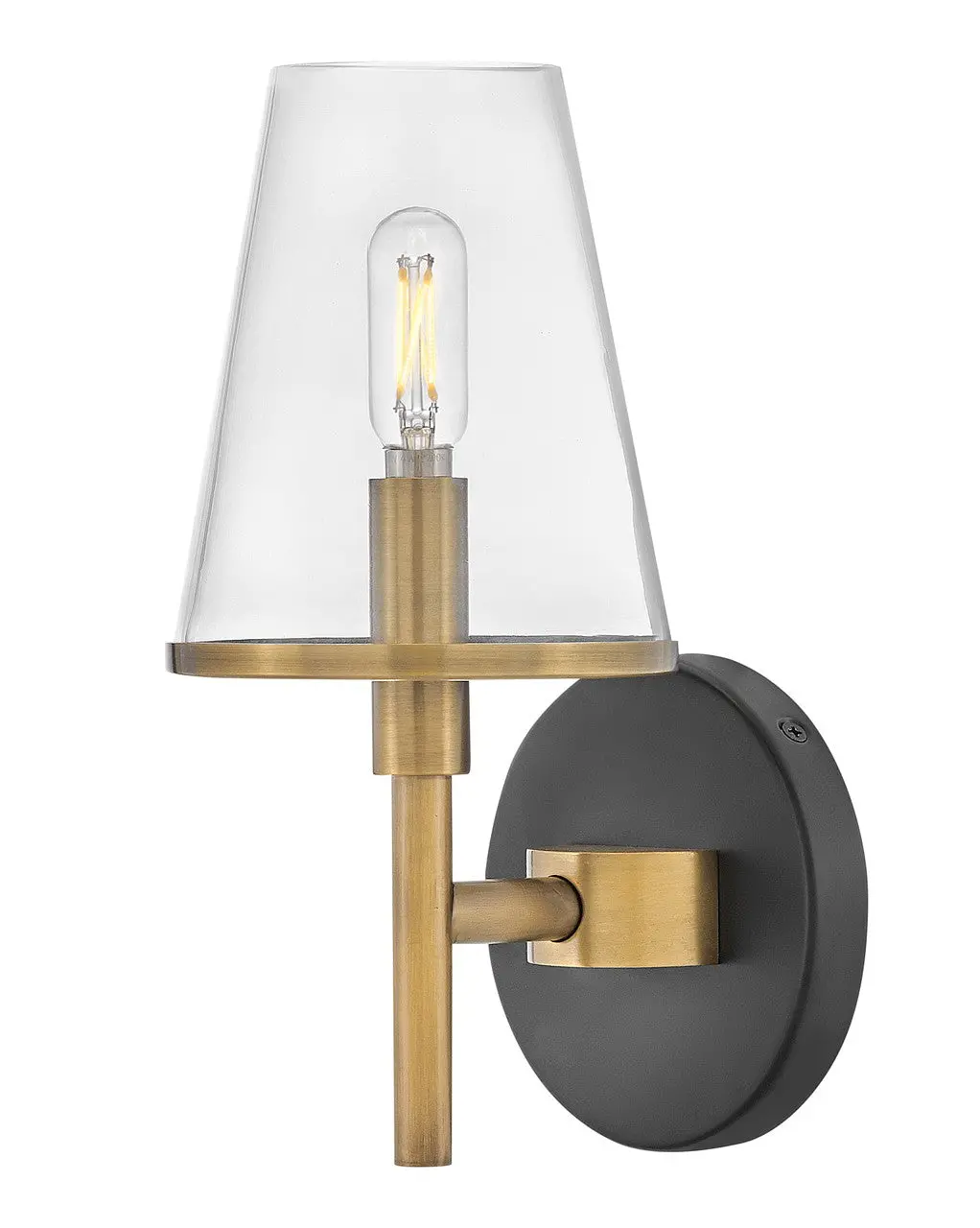 Marten Led Vanity In Heritage Brass 1