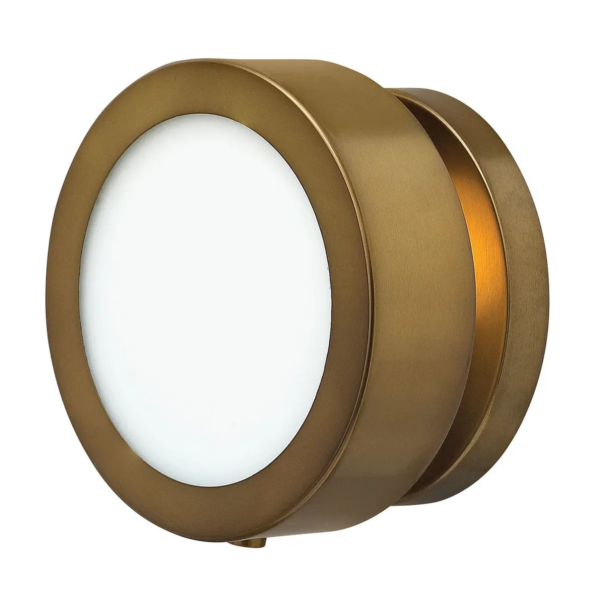 Mercer Led Wall Sconce In Heritage Brass 1