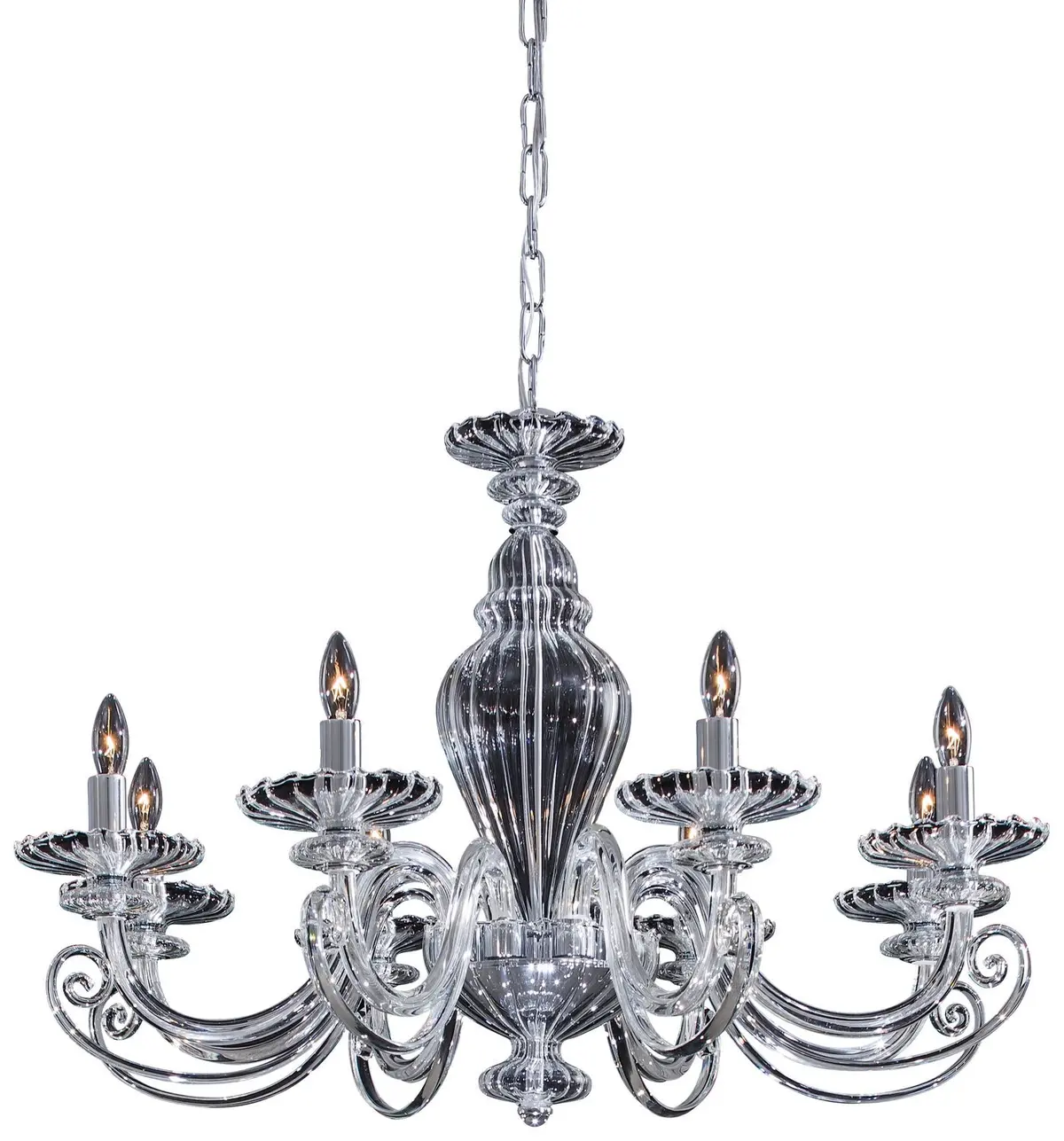 Metropolitan Eight Light Chandelier 1