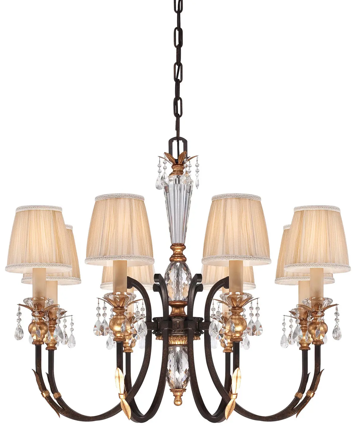 Metropolitan Eight Light Chandelier 1