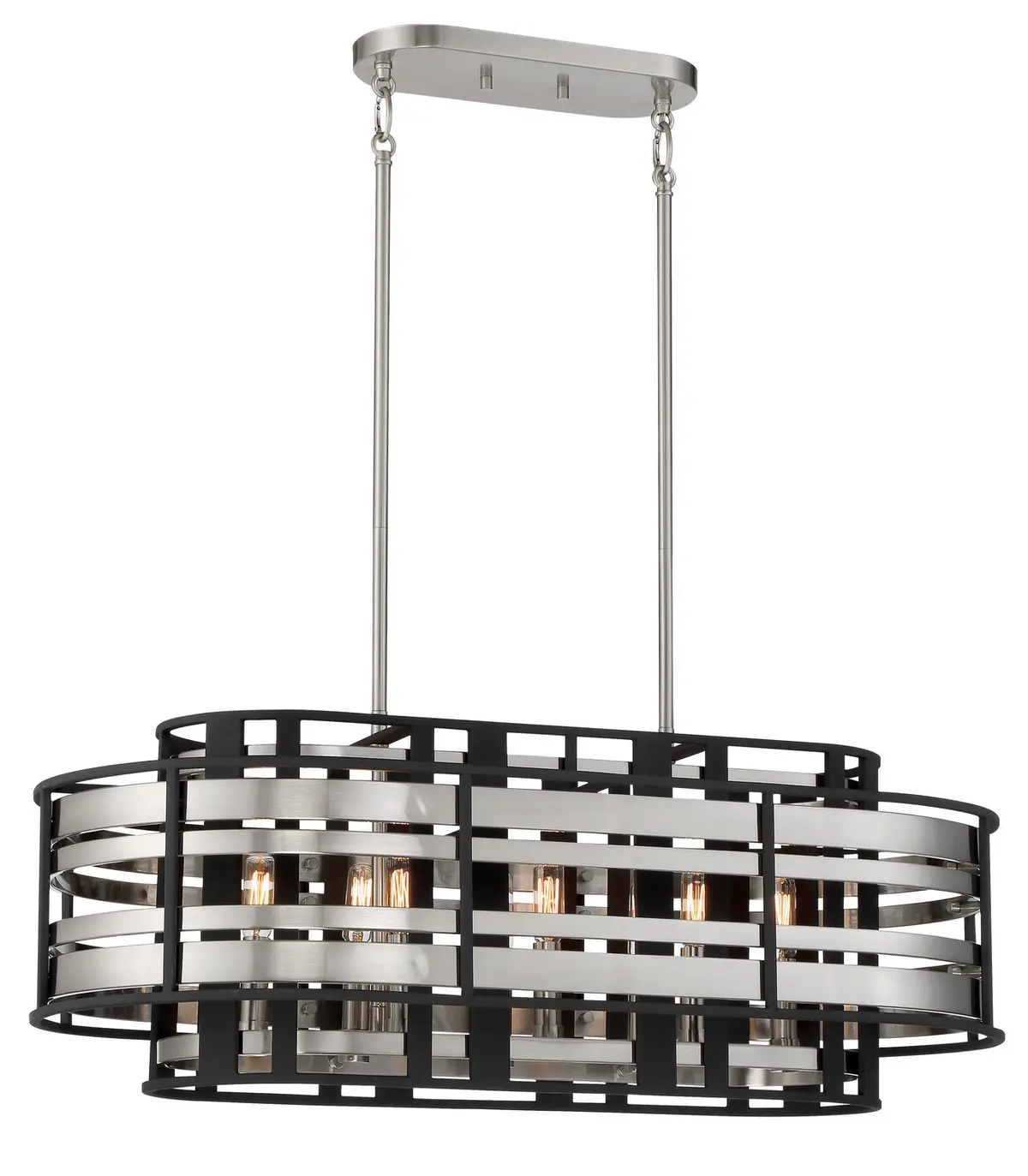 Metropolitan Eight Light Island Pendant 1