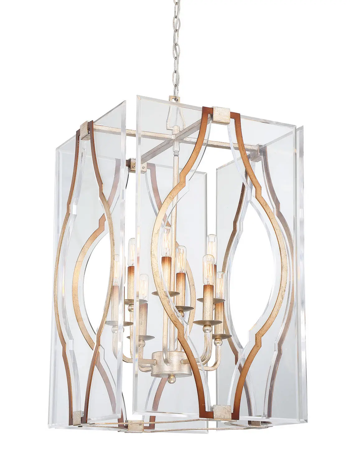 Metropolitan Eight Light Pendant 1