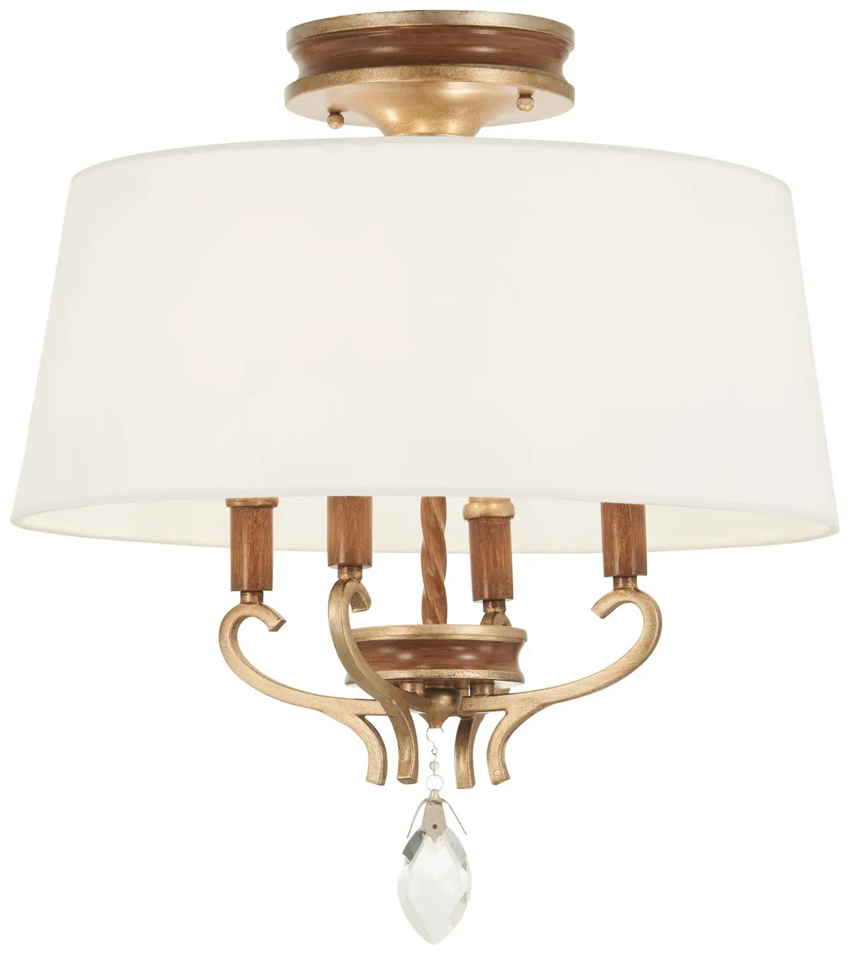 Metropolitan Four Light Semi Flush Mount 1