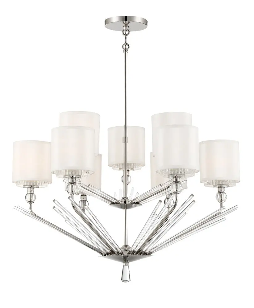 Metropolitan Nine Lights Chandelier 1