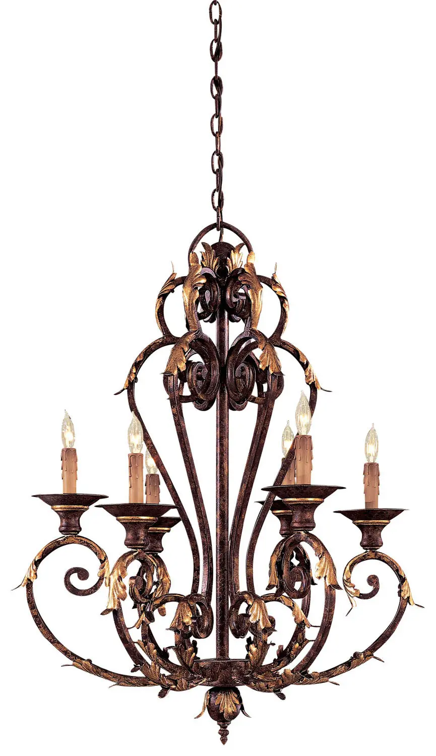 Metropolitan Six Light Chandelier 1