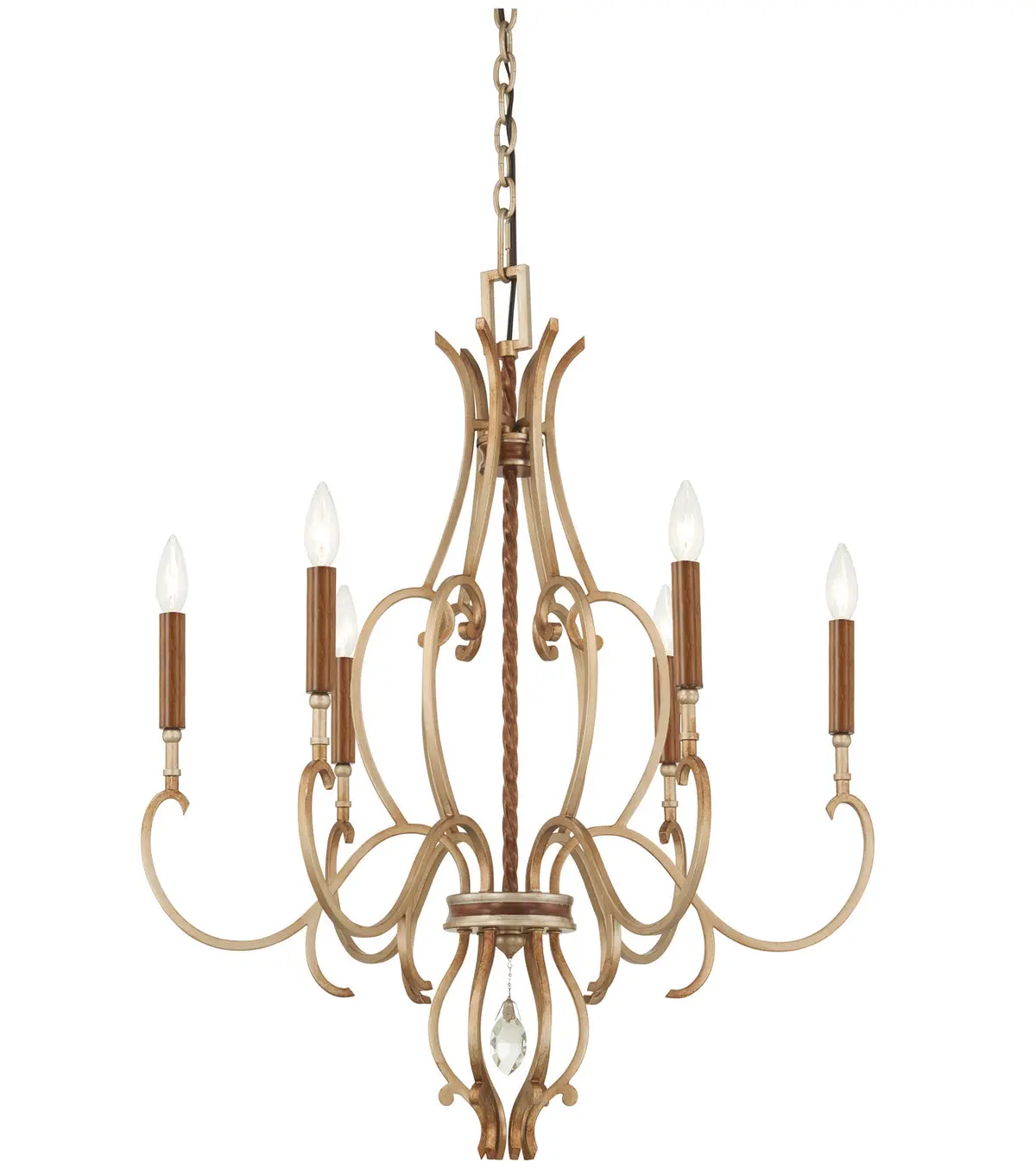 Metropolitan Six Light Chandelier 1