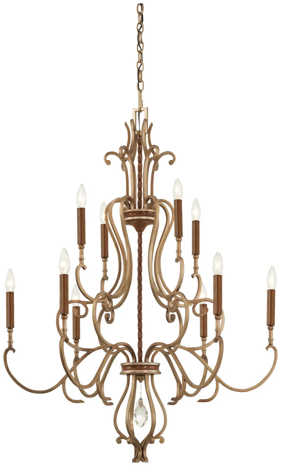 Metropolitan Ten Light Chandelier 1