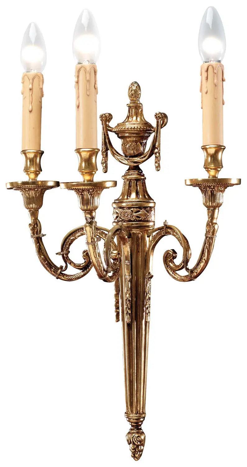 Metropolitan Three Light Wall Sconce 1