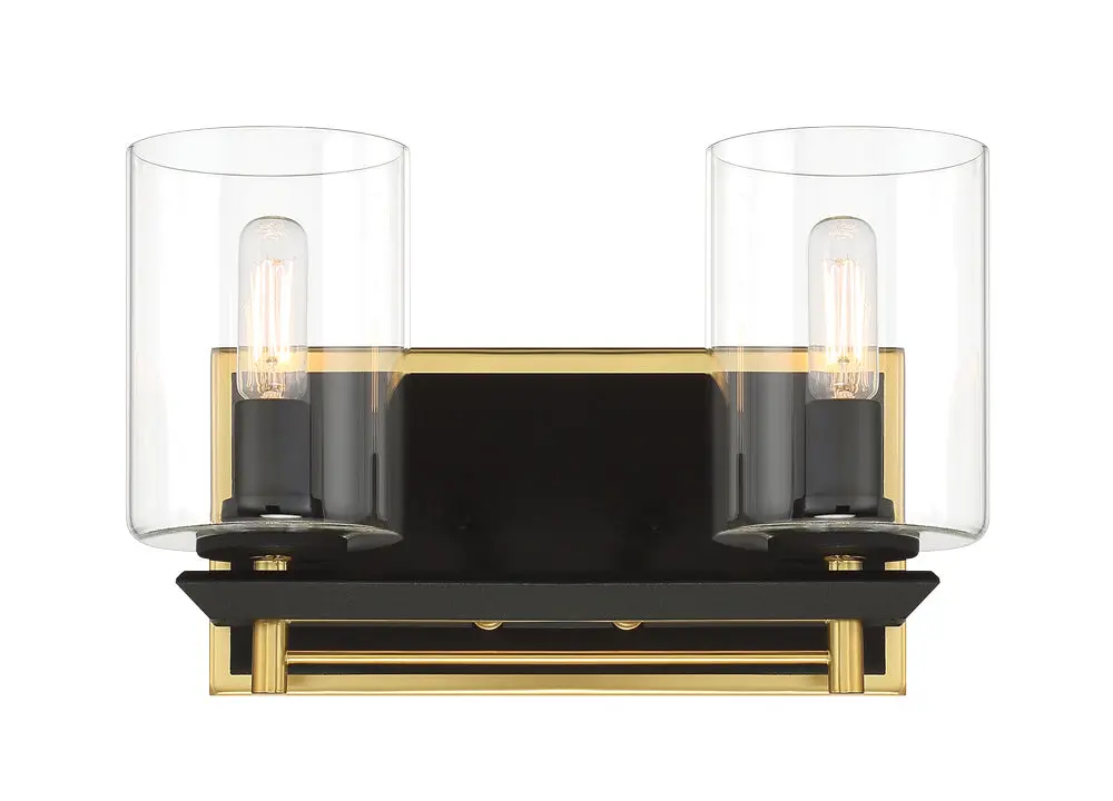 Metropolitan Two Light Bath Bar 1