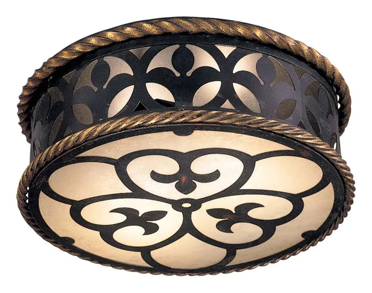 Metropolitan Two Light Flush Mount 1