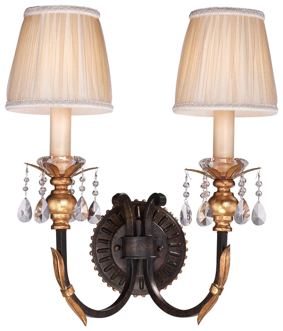 Metropolitan Two Light Wall Sconce 1