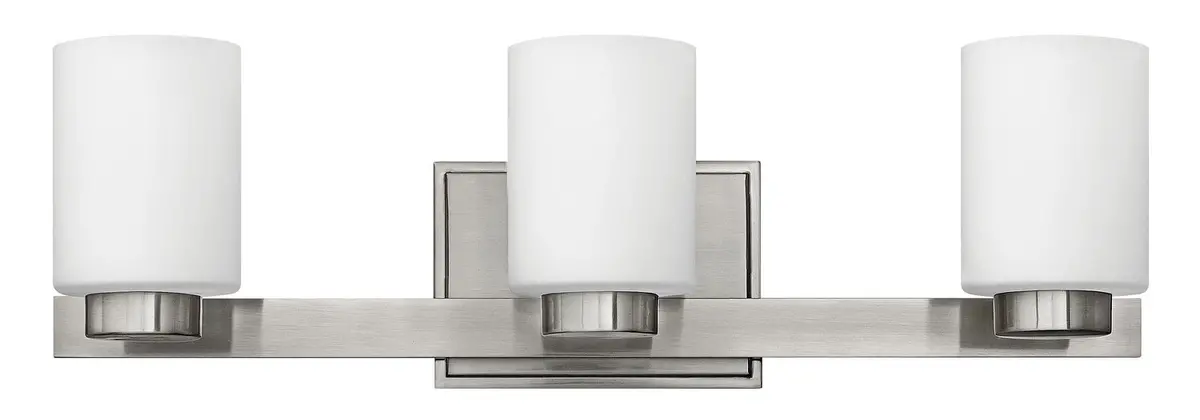 Miley Three Light Bath In Brushed Nickel 1