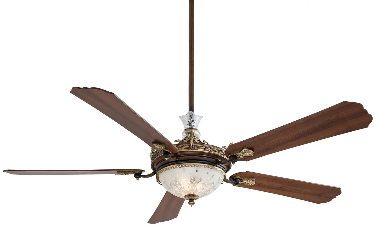 Minka Aire Cristafano 68" Ceiling Fan With Led Light And Wall Control 1
