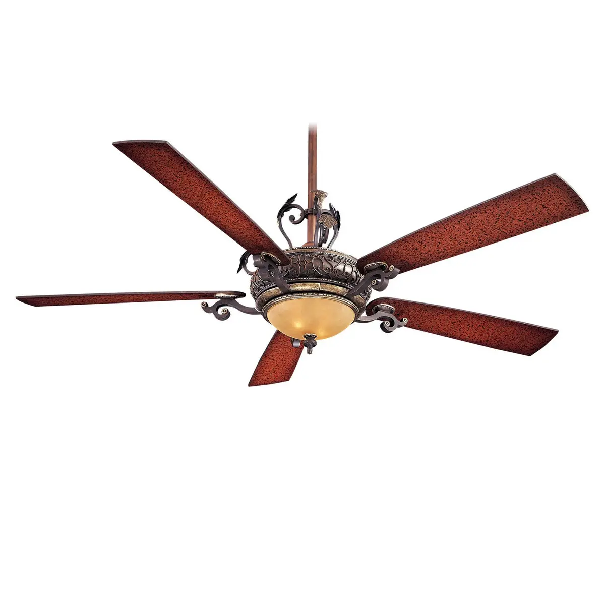 Minka Aire Napoli-Ii 68" Dc Ceiling Fan In Sterling Walnut With 20W Dimmable Led Light And Remote Control 1