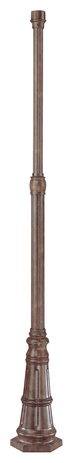 Minka Lavery 7902 Post With Base In Vintage Rust 1