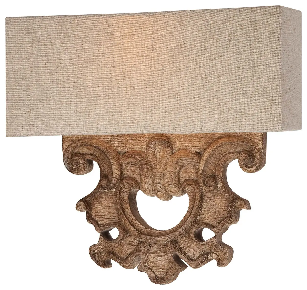 Minka Lavery Abbott Place Two Light Wall Sconce In Classic Oak Patina 1