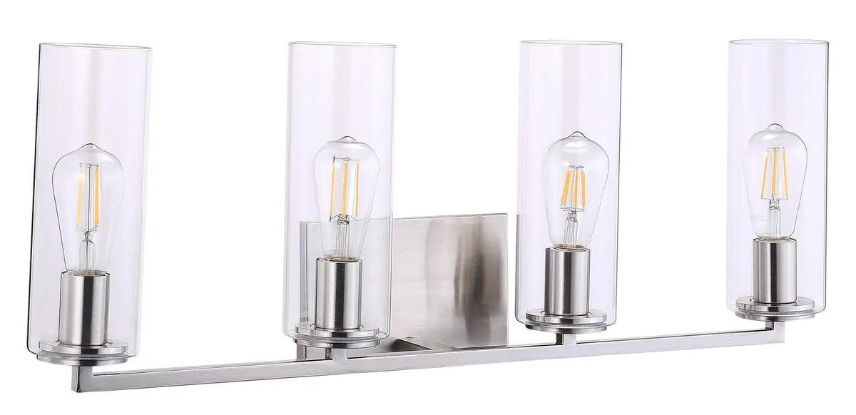 Minka Lavery Acacia Four Light Bath In Brushed Nickel 1
