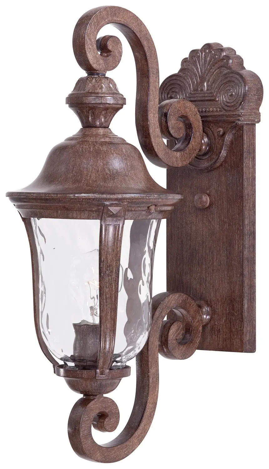 Minka Lavery Ardmore One Light Wall Mount In Vintage Rust 1