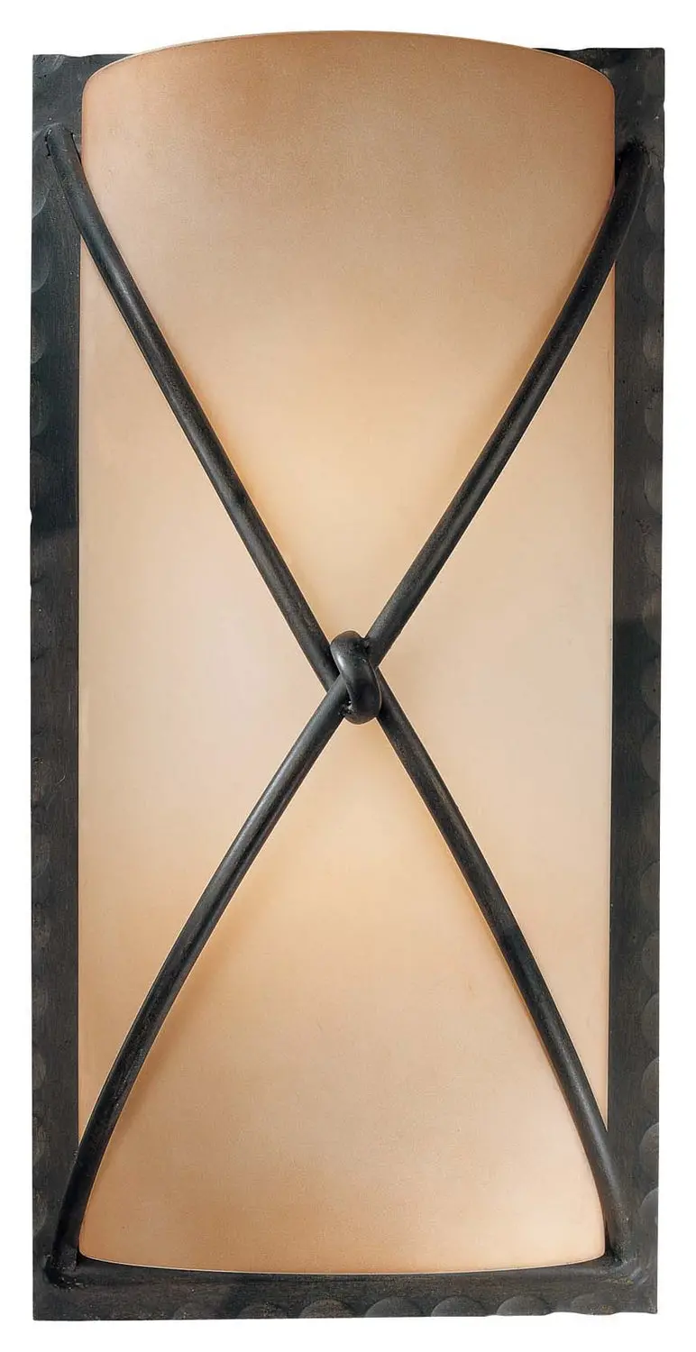 Minka Lavery Aspen Ii Two Light Wall Sconce In Aspen Bronze 1