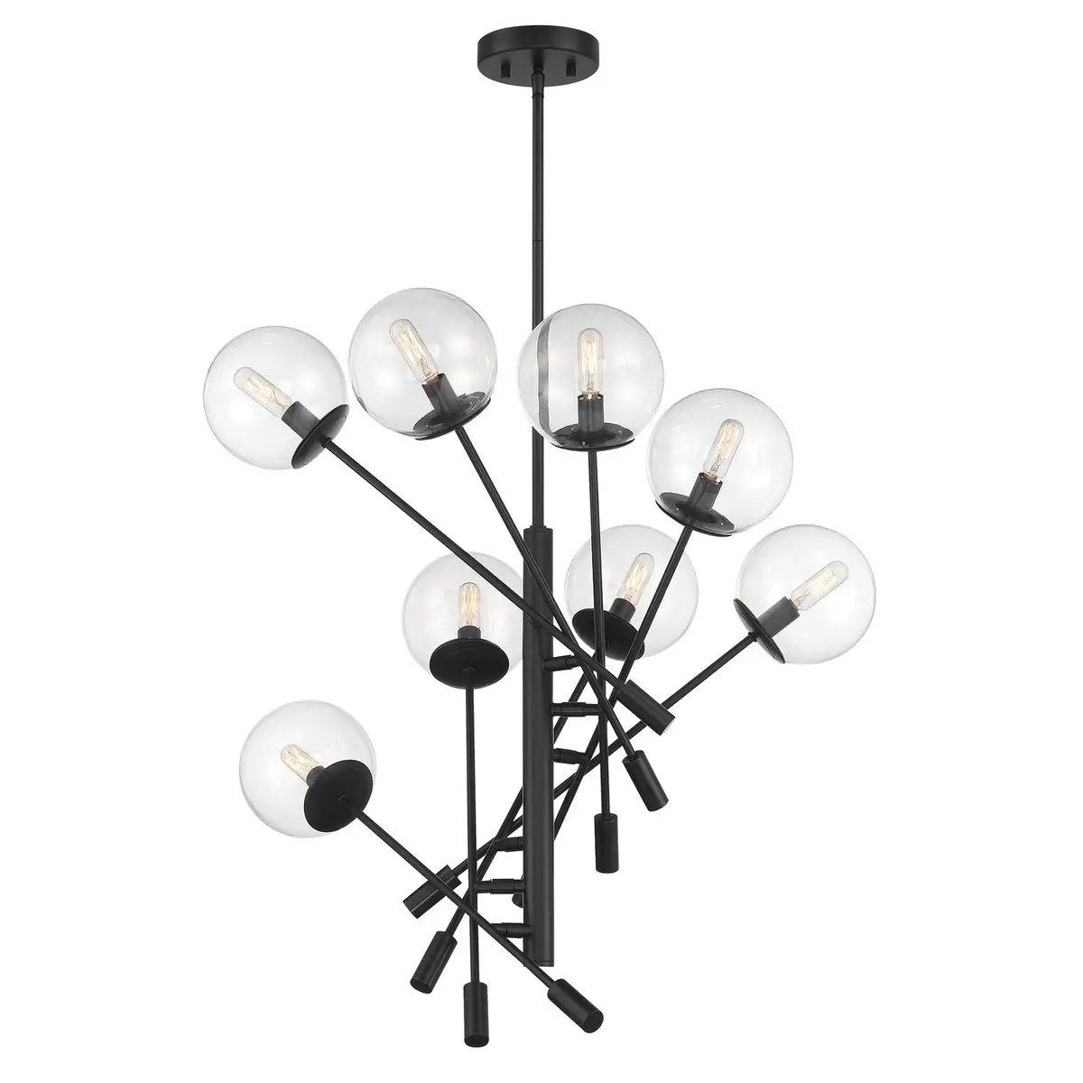 Minka Lavery Auresa Eight Light Pendant In Coal 1