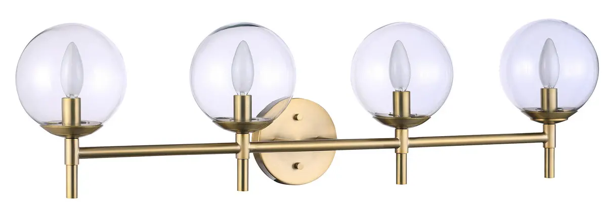 Minka Lavery Auresa Four Light Bath In Soft Brass 1