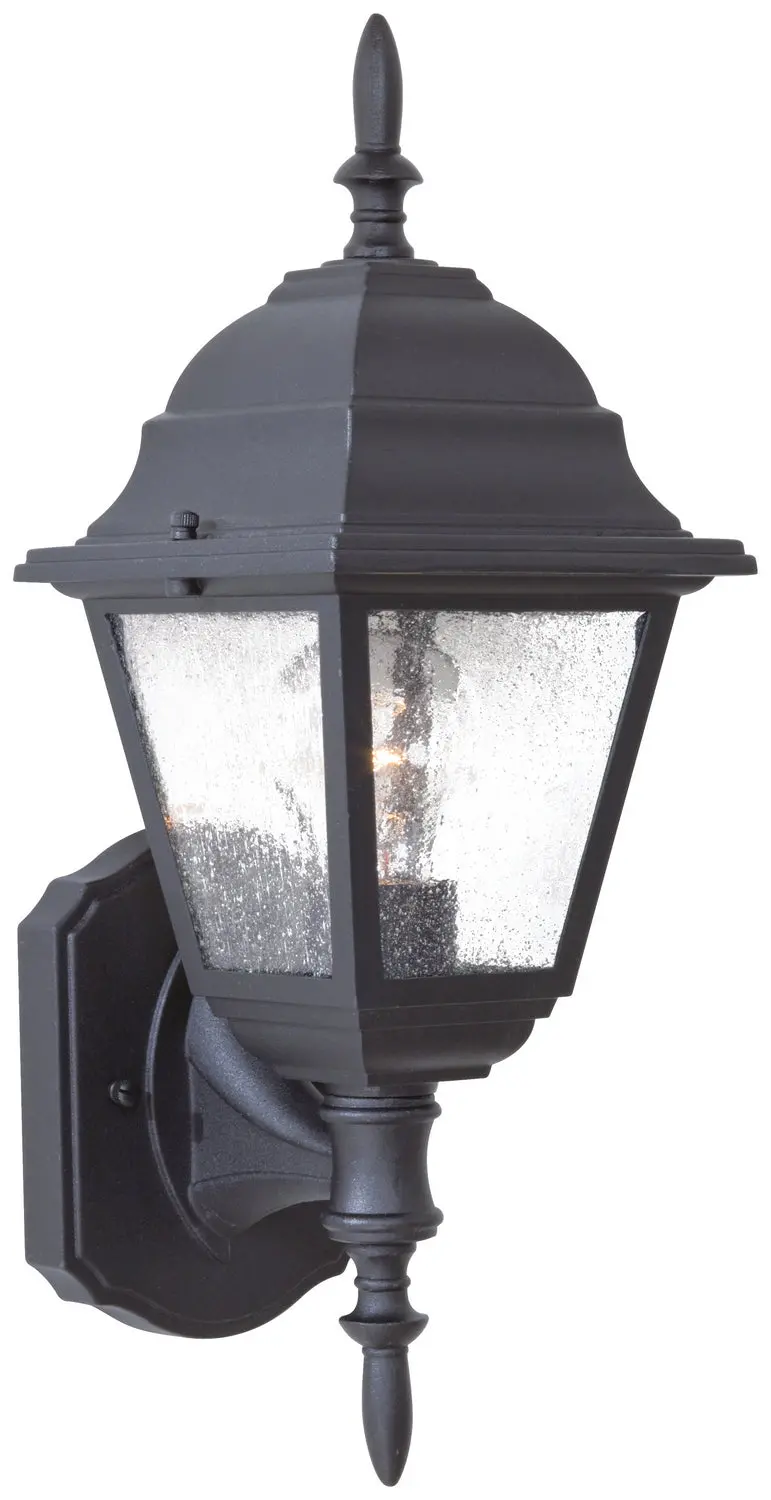 Minka Lavery Bay Hill One Light Outdoor Wall Mount In Coal 1