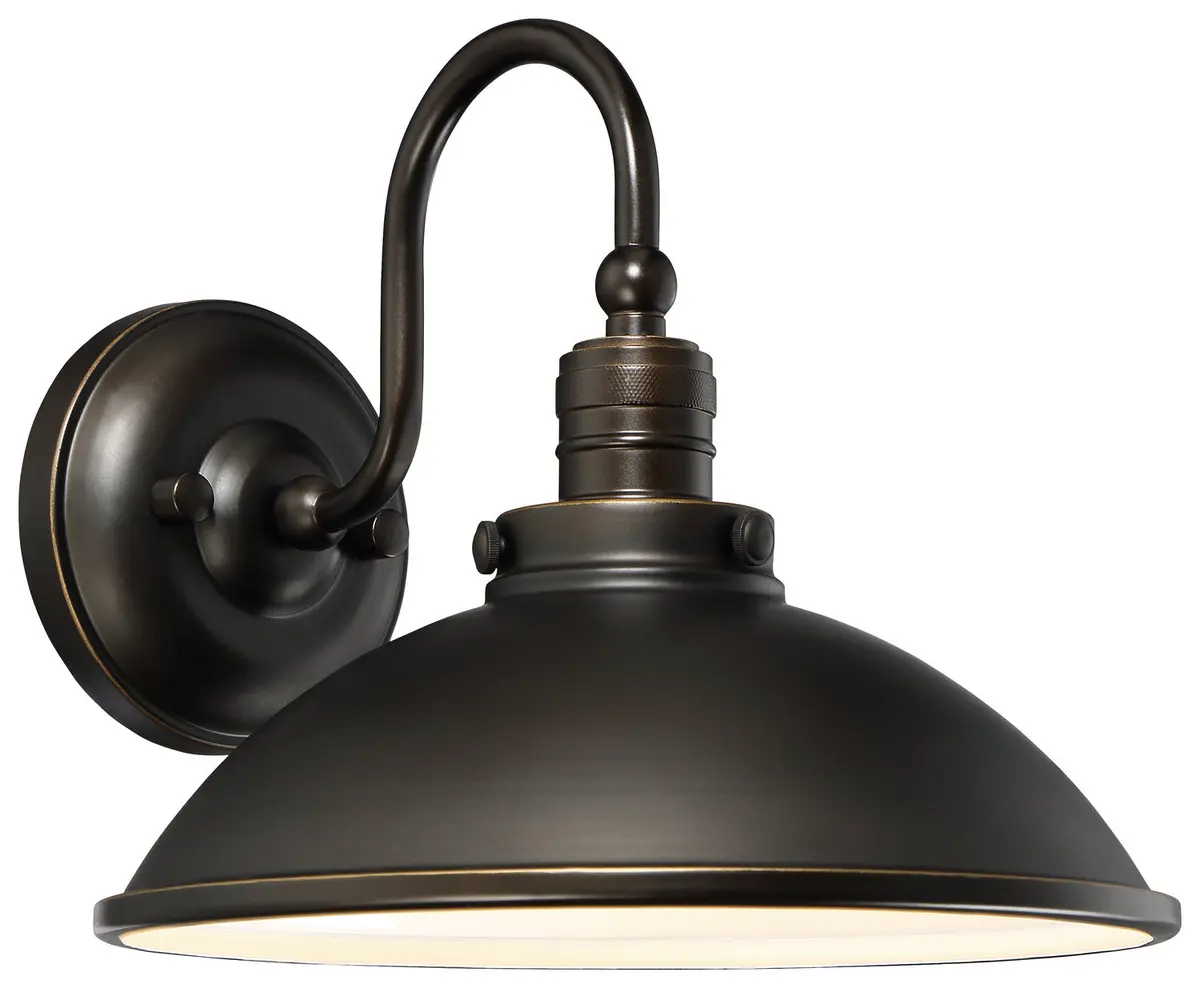 Minka Lavery Baytree Lane Led Wall Mount In Oil Rubbed Bronze With Gold Highlights 1