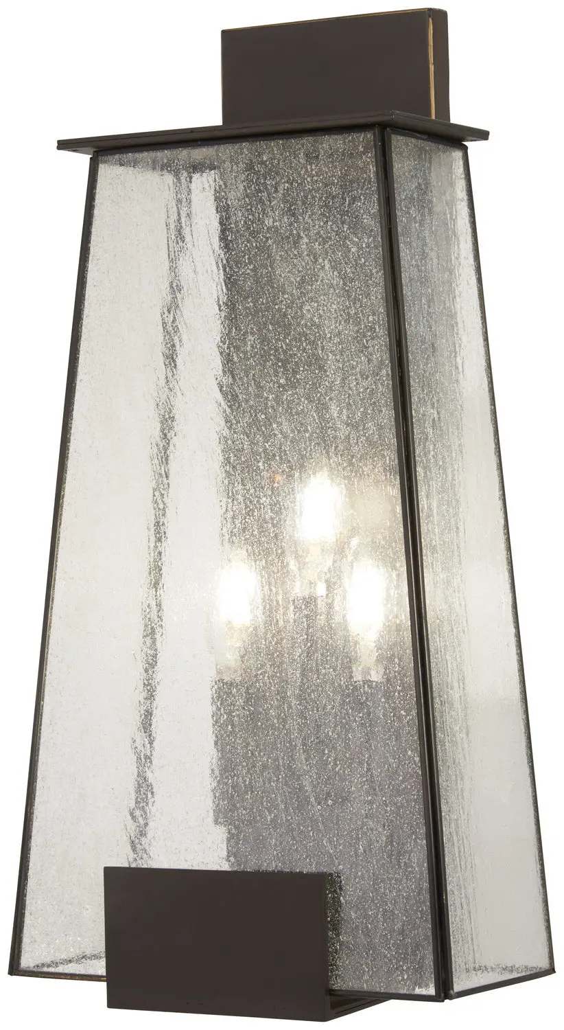 Minka Lavery Bistro Dawn Three Light Outdoor Wall Mount In Dakota Bronze 1