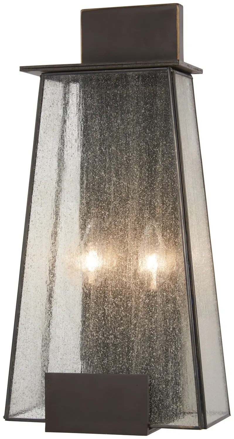 Minka Lavery Bistro Dawn Two Light Outdoor Wall Mount In Dakota Bronze 1
