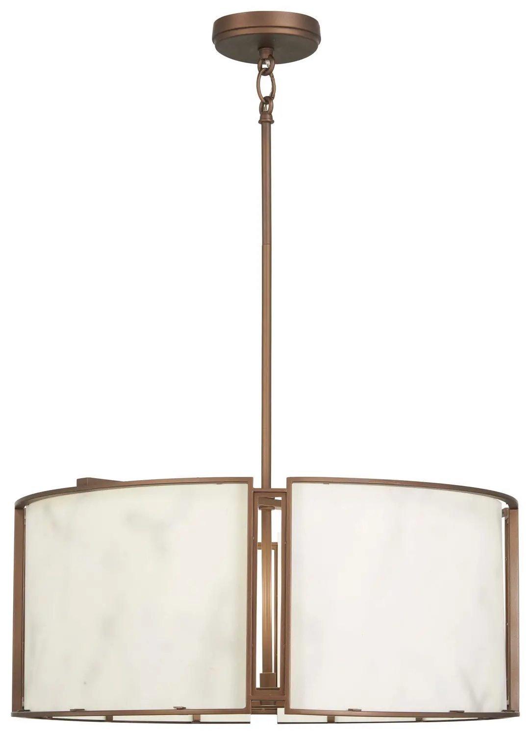 Minka Lavery Buchanan Six Light Pendant In Hellenic Bronze 1