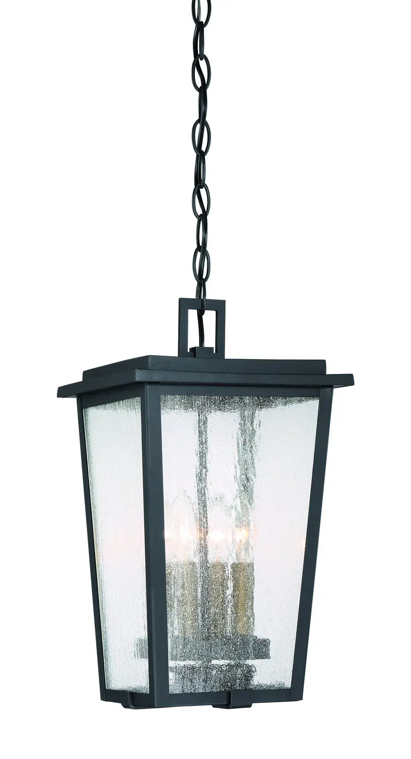 Minka Lavery Cantebury Four Light Chain Hung In Coal With Gold 1