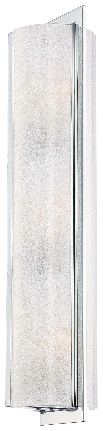 Minka Lavery Clarte Three Light Wall Sconce In Chrome 1