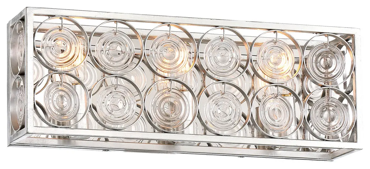 Minka Lavery Culture Chic Two Light Bath In Catalina Silver 1