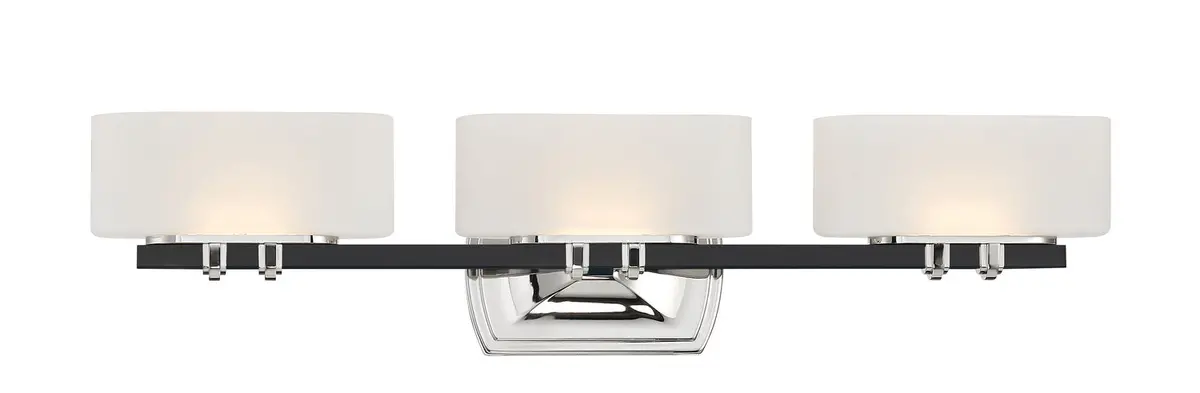 Minka Lavery Drury Led Bath Light In Polished Nickel 1