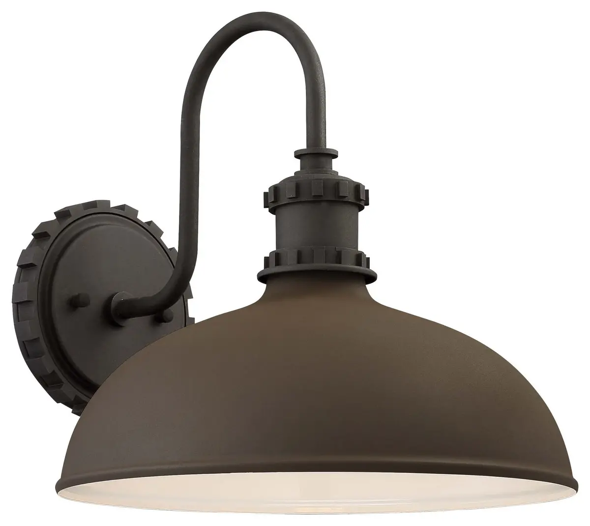 Minka Lavery Escudilla One Light Outdoor Wall Mount In Textured Bronze 1