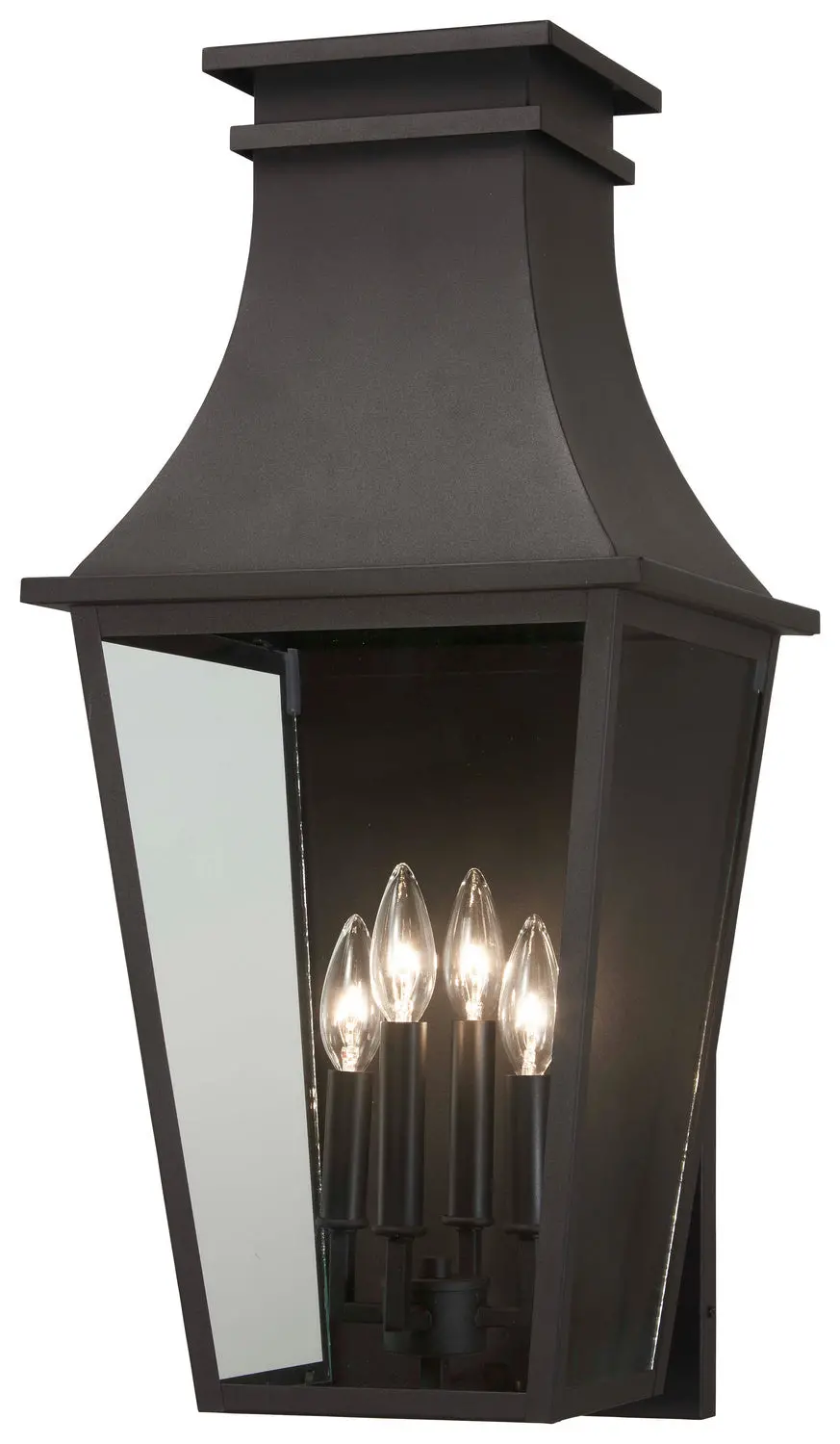 Minka Lavery Gloucester Four Light Outdoor Wall Mount In Sand Coal 1