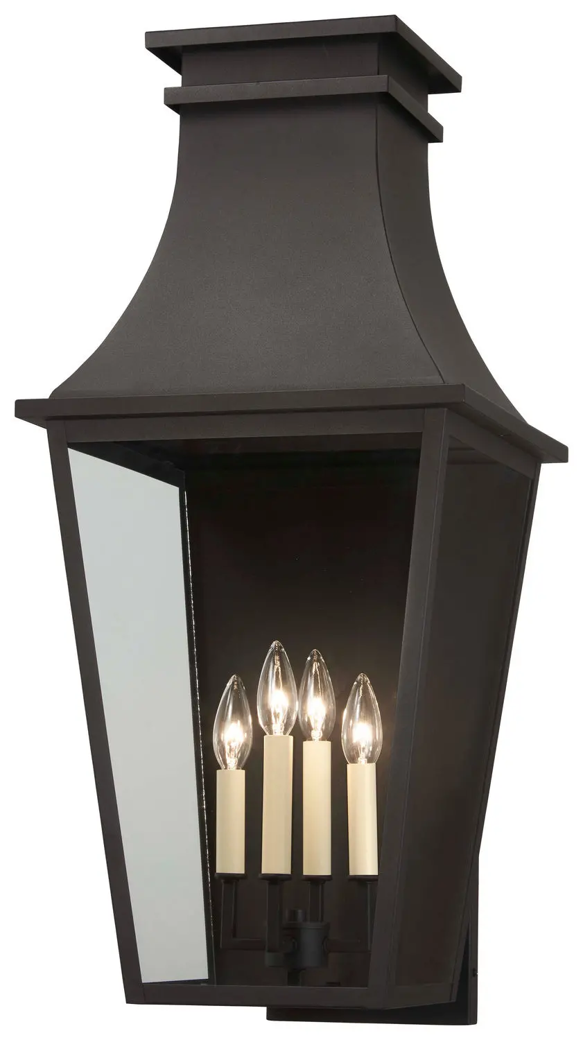 Minka Lavery Gloucester Four Light Outdoor Wall Mount In Sand Coal 1