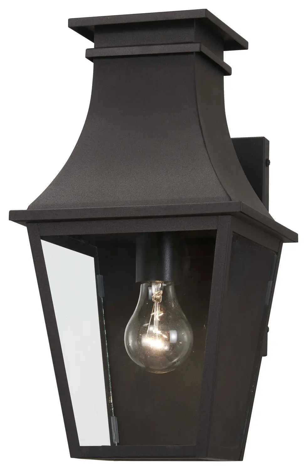 Minka Lavery Gloucester Led Outdoor Wall Mount In Sand Coal 1