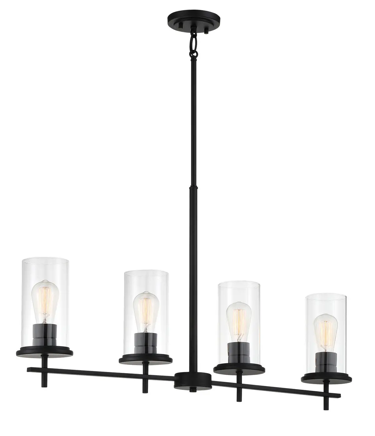 Minka Lavery Haisley Four Light Island Pendant In Coal 1