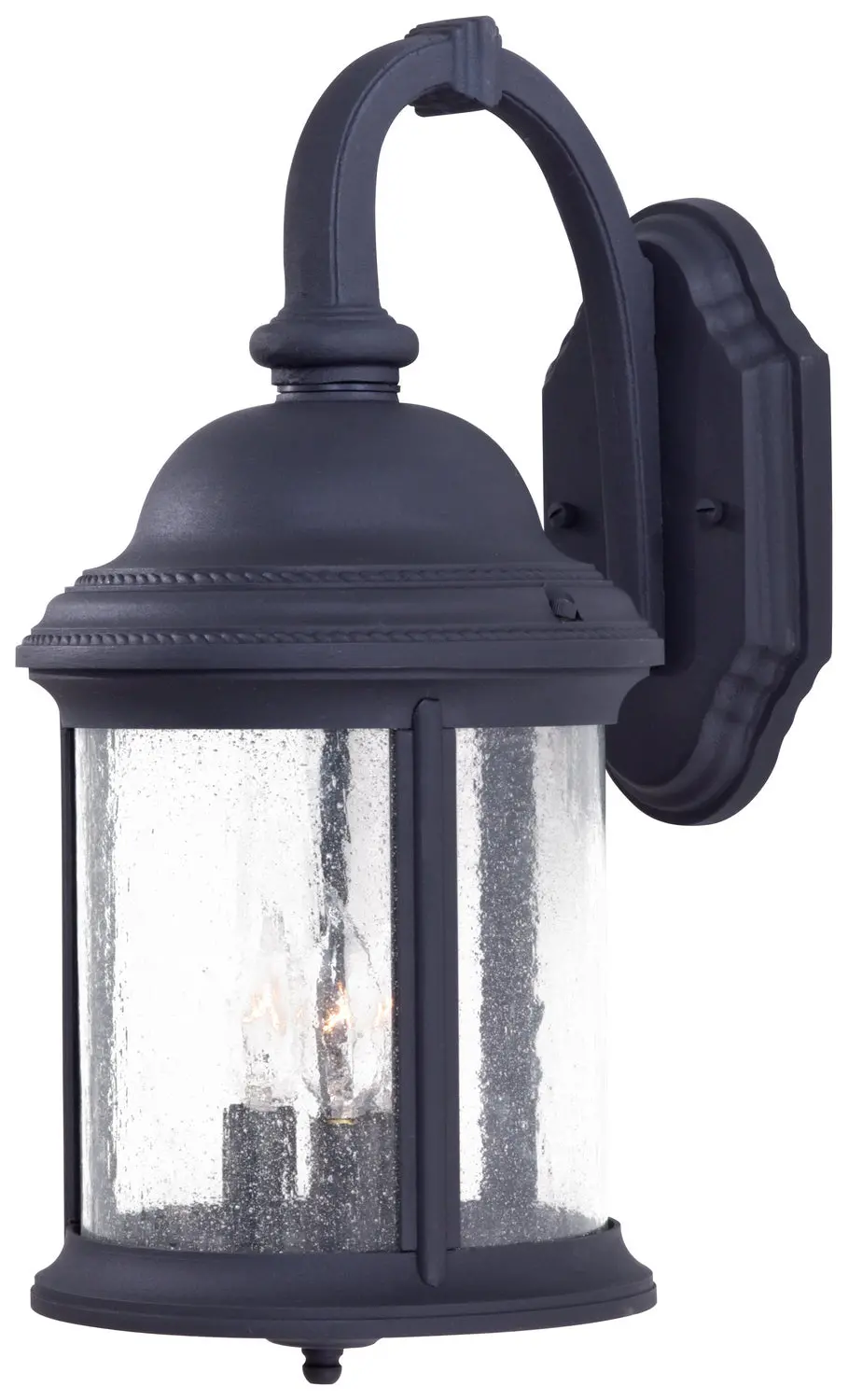 Minka Lavery Hancock Three Light Wall Mount In Coal 1