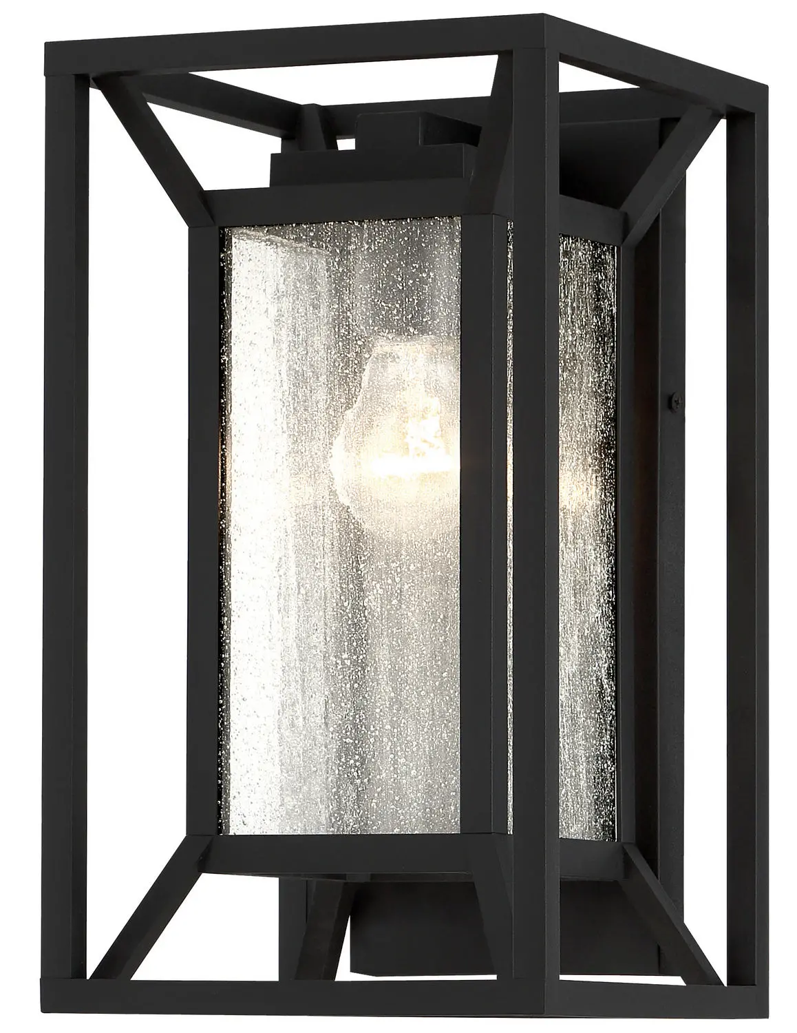 Minka Lavery Harbor View One Light Outdoor Wall Mount In Coal 1