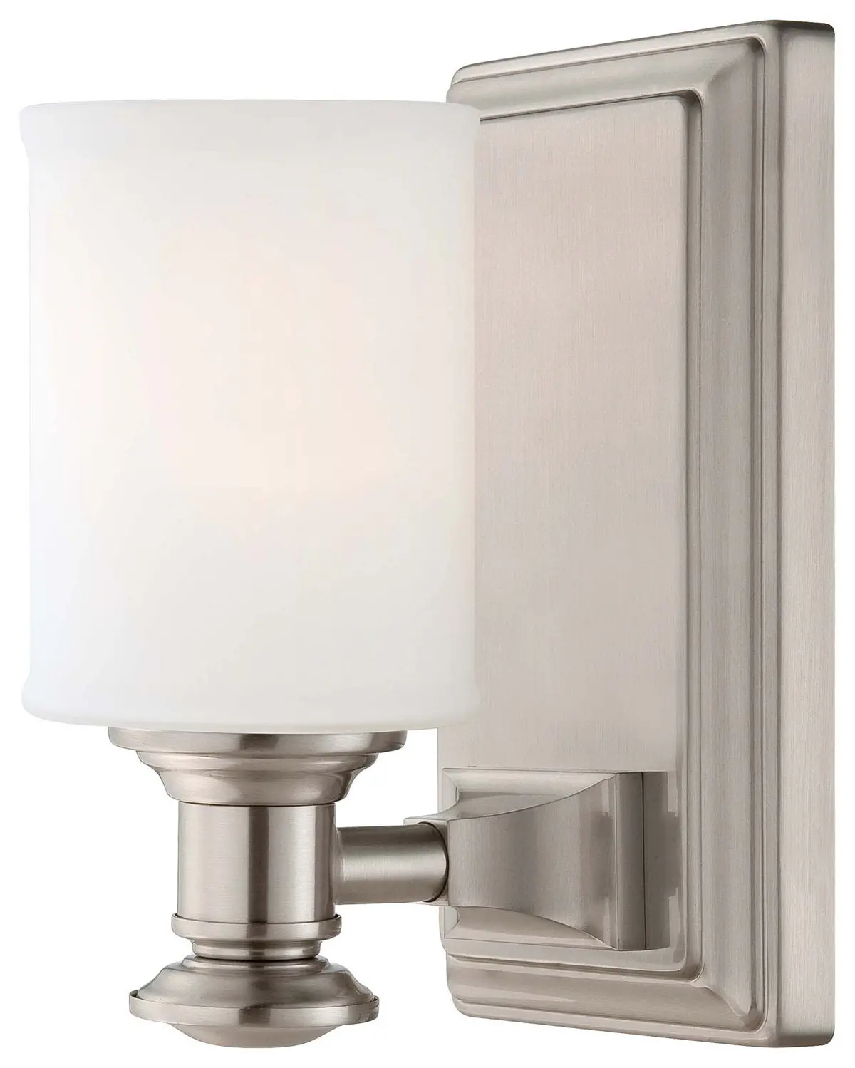 Minka Lavery Harbour Point One Light Bath In Brushed Nickel 1