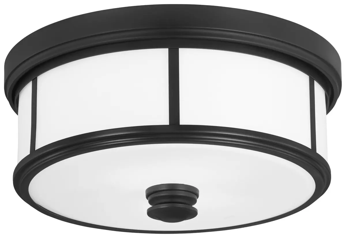 Minka Lavery Harbour Point Two Light Ceiling Mount In Coal 1